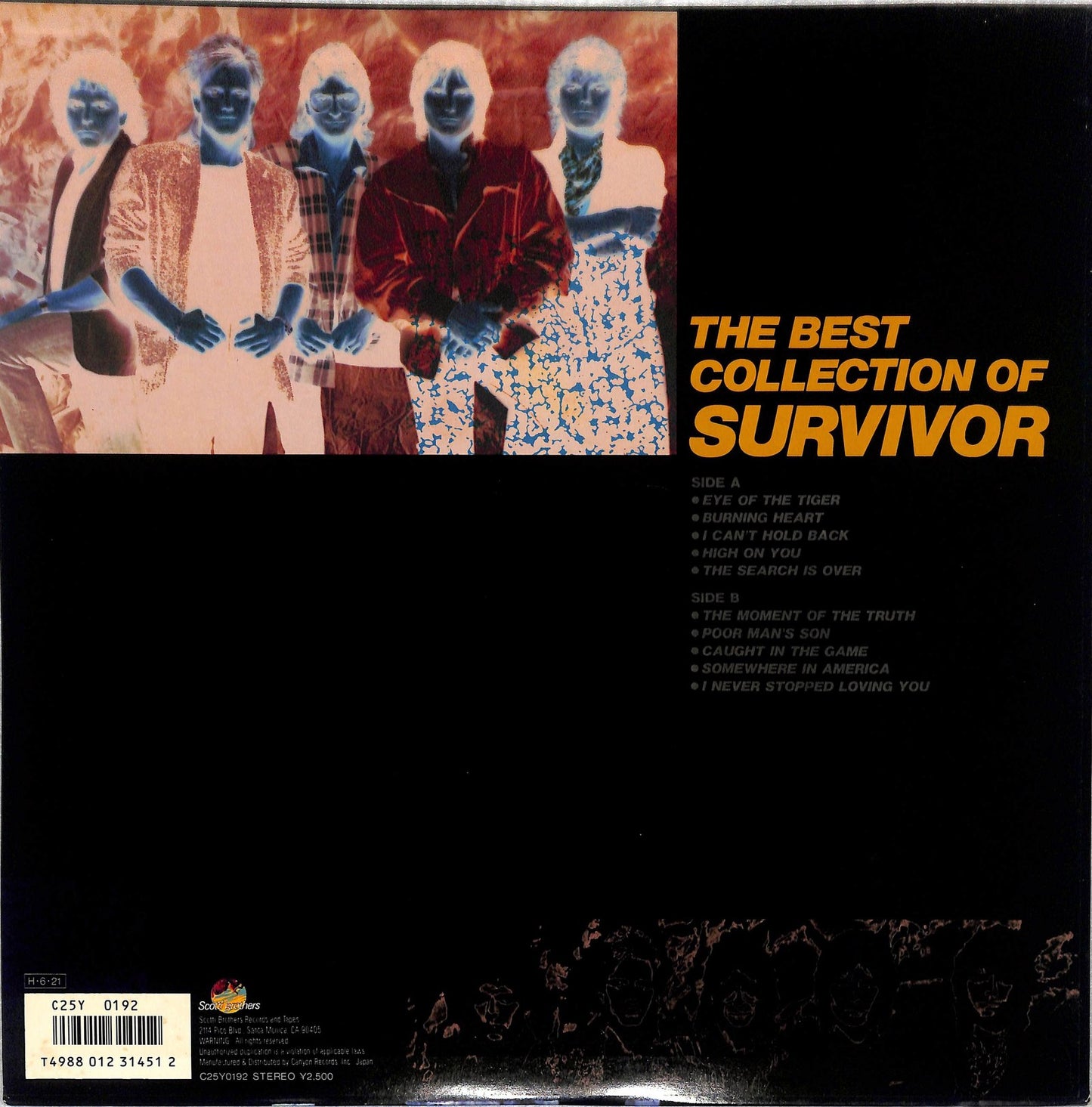 SURVIVOR - The Best Collection Of Survivor