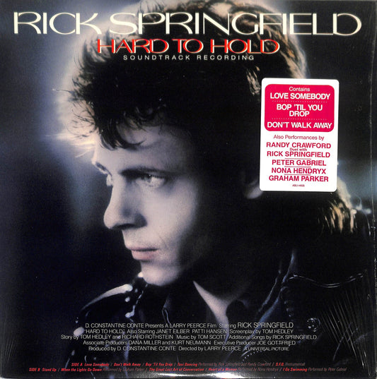 RICK SPRINGFIELD - Hard To Hold - Soundtrack Recording