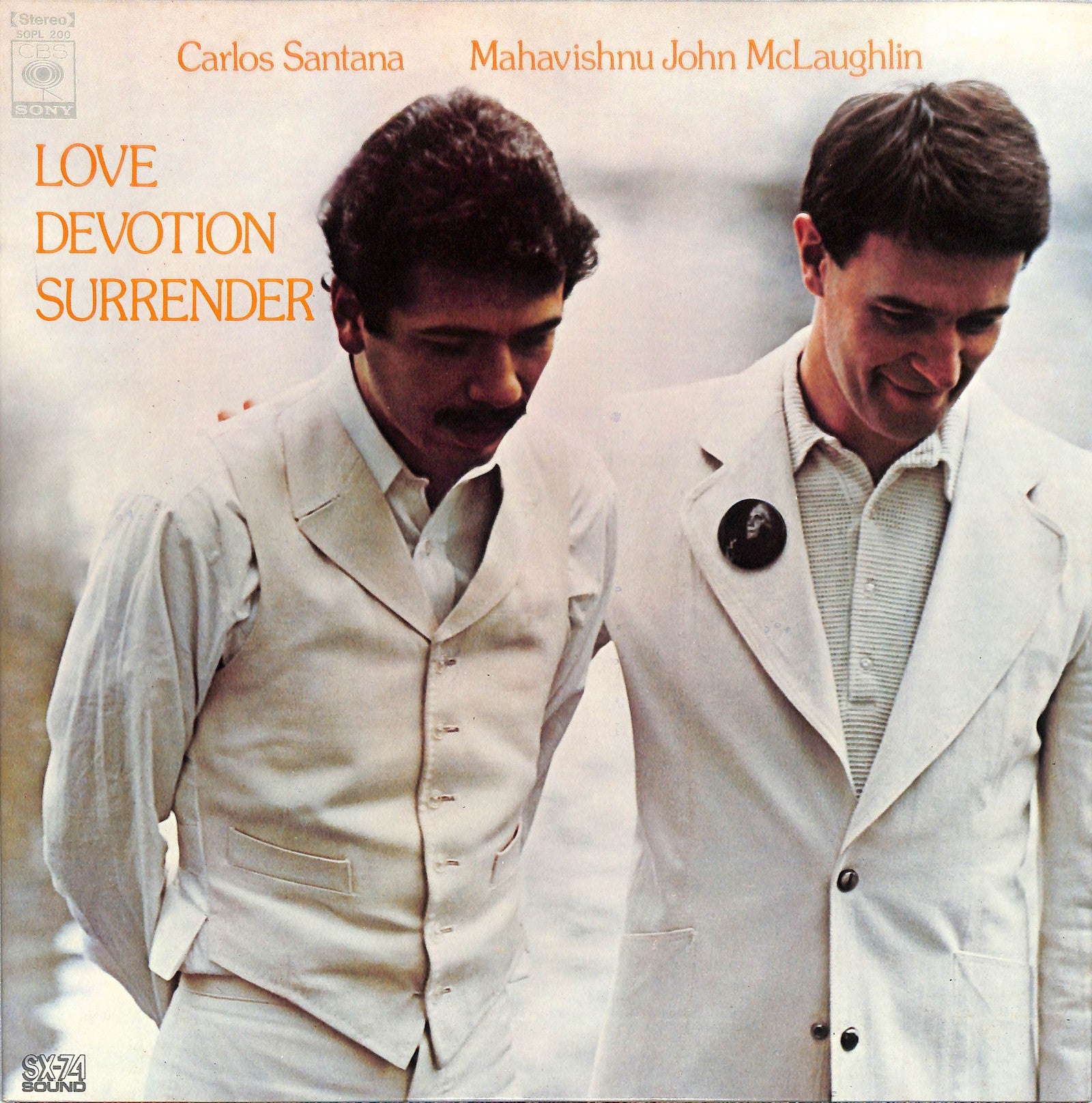 CARLOS SANTANA, MAHAVISHNU JOHN MCLAUGHLIN - Love Devotion Surrender