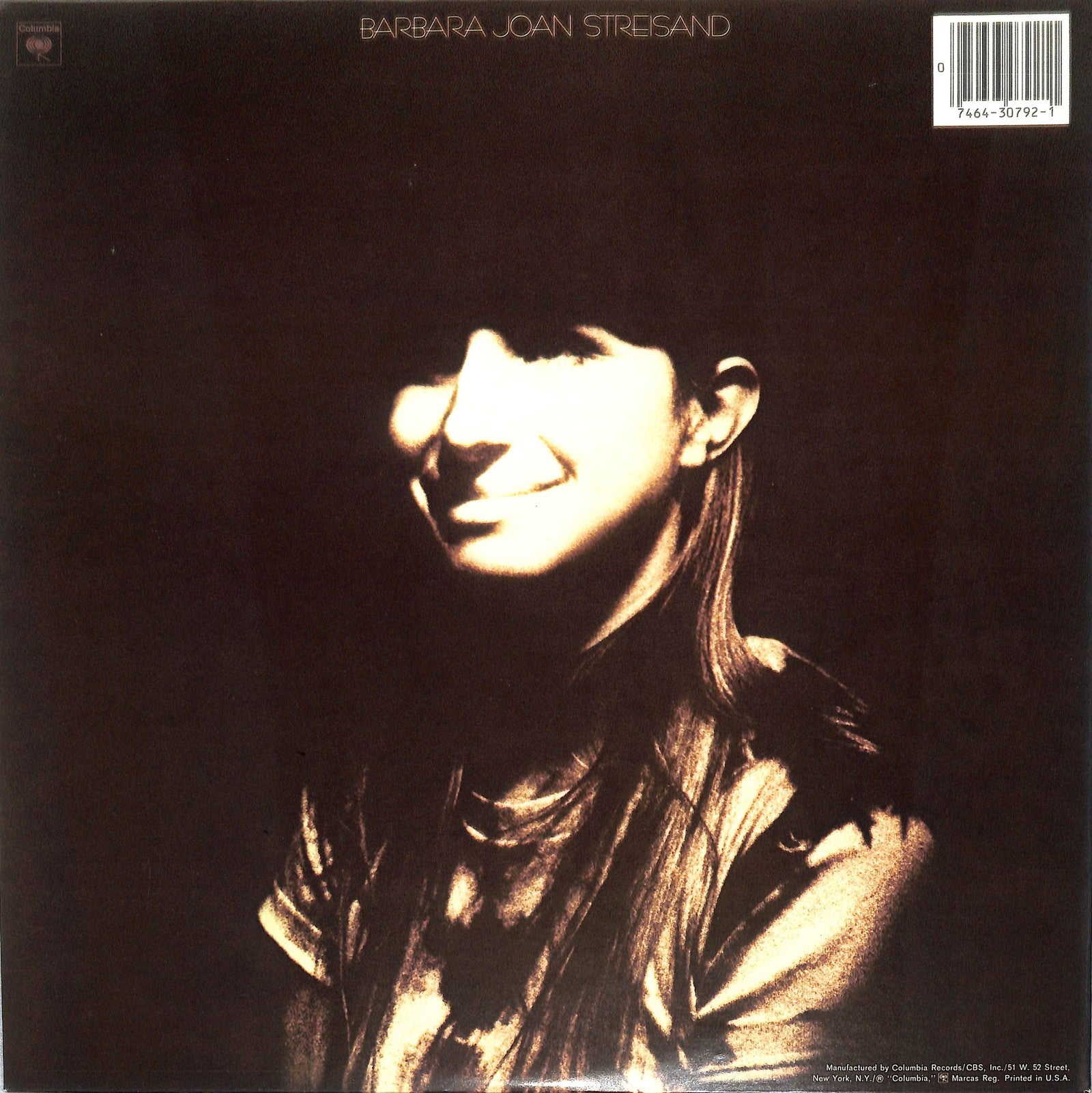 BARBRA STREISAND - Barbra Joan Streisand