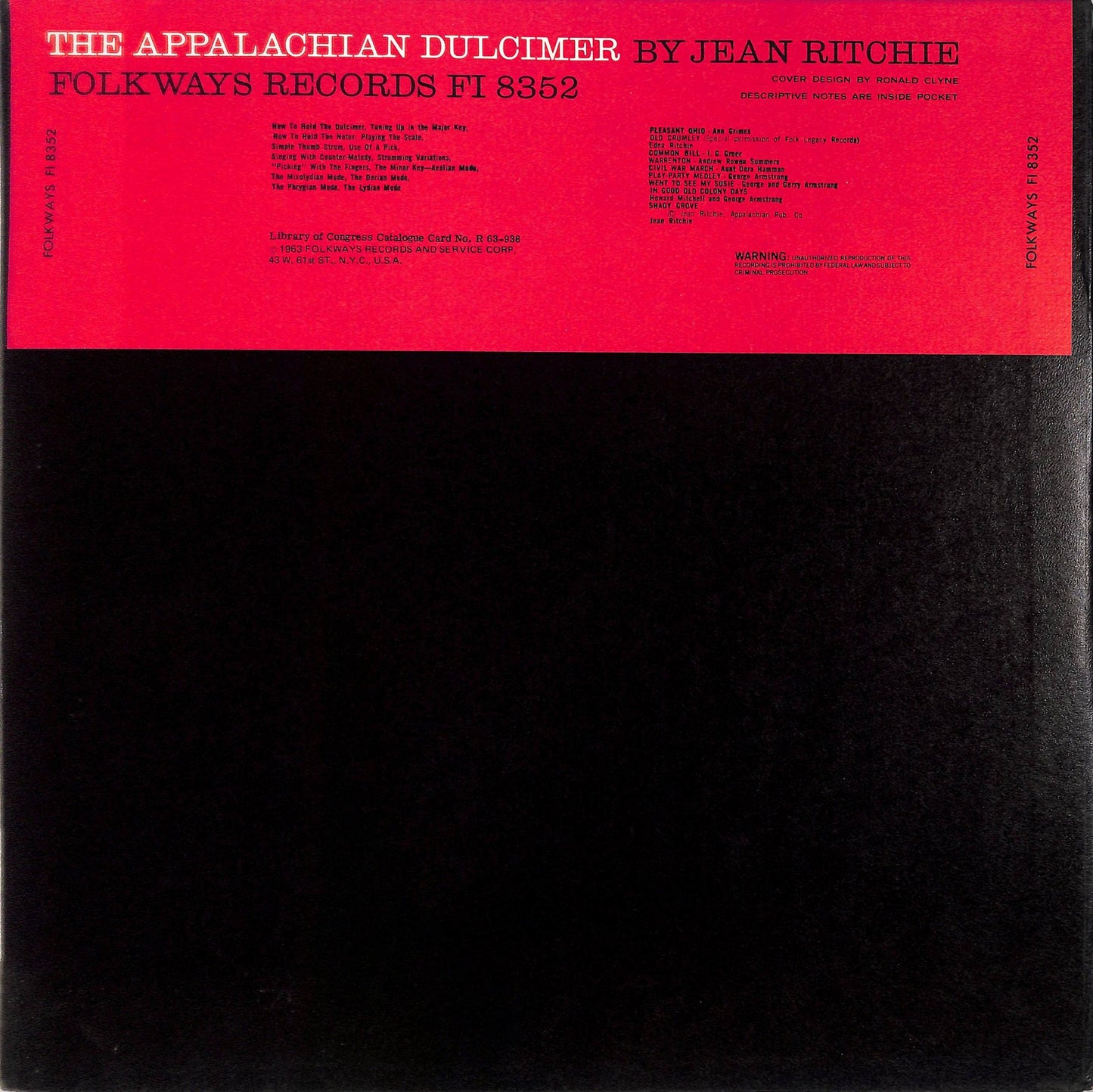 JEAN RITCHIE - The Appalachian Dulcimer - An Instructional Record