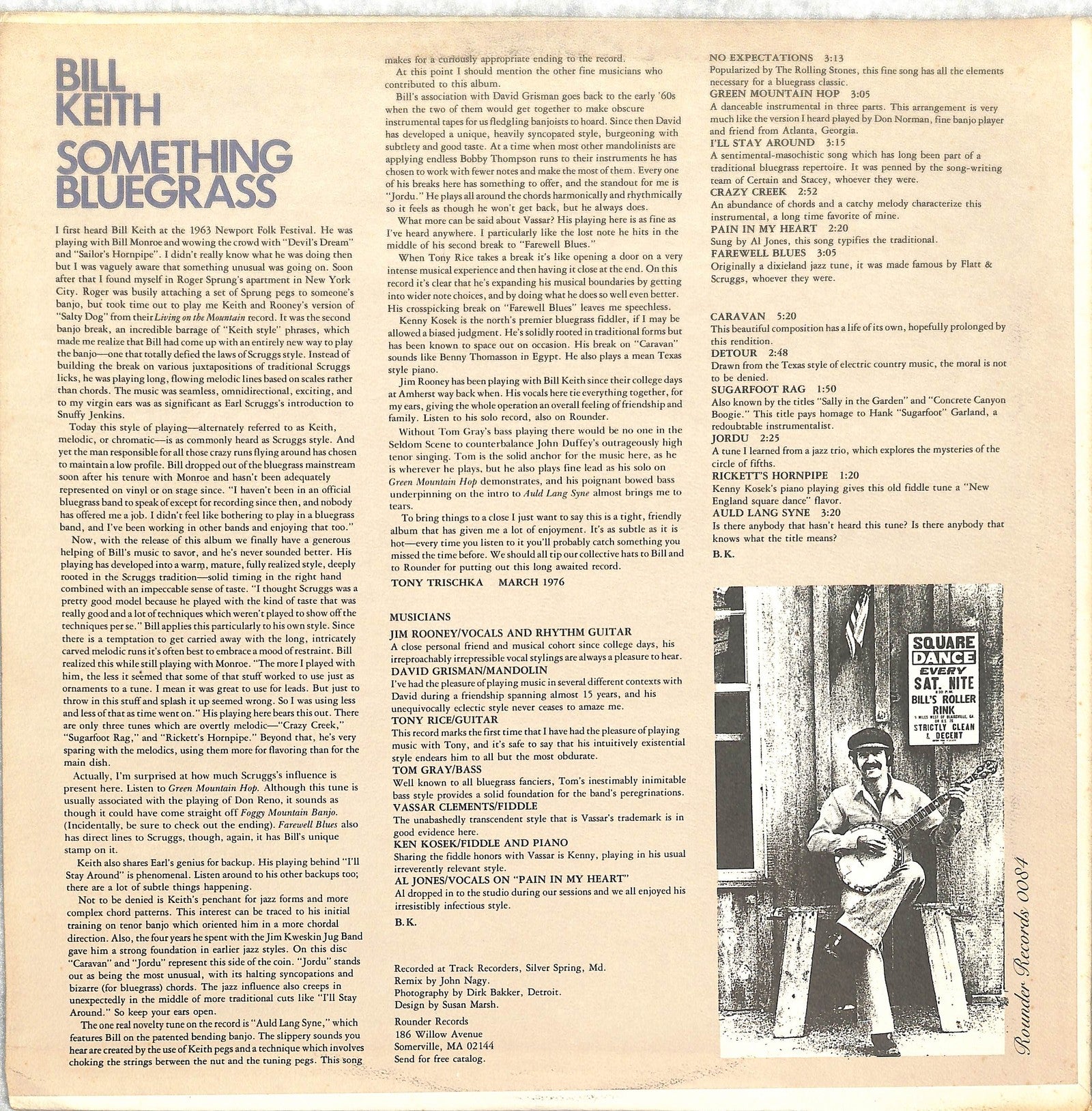 BILL KEITH - Something Auld, Something Newgrass, Something Borrowed, Something Bluegrass