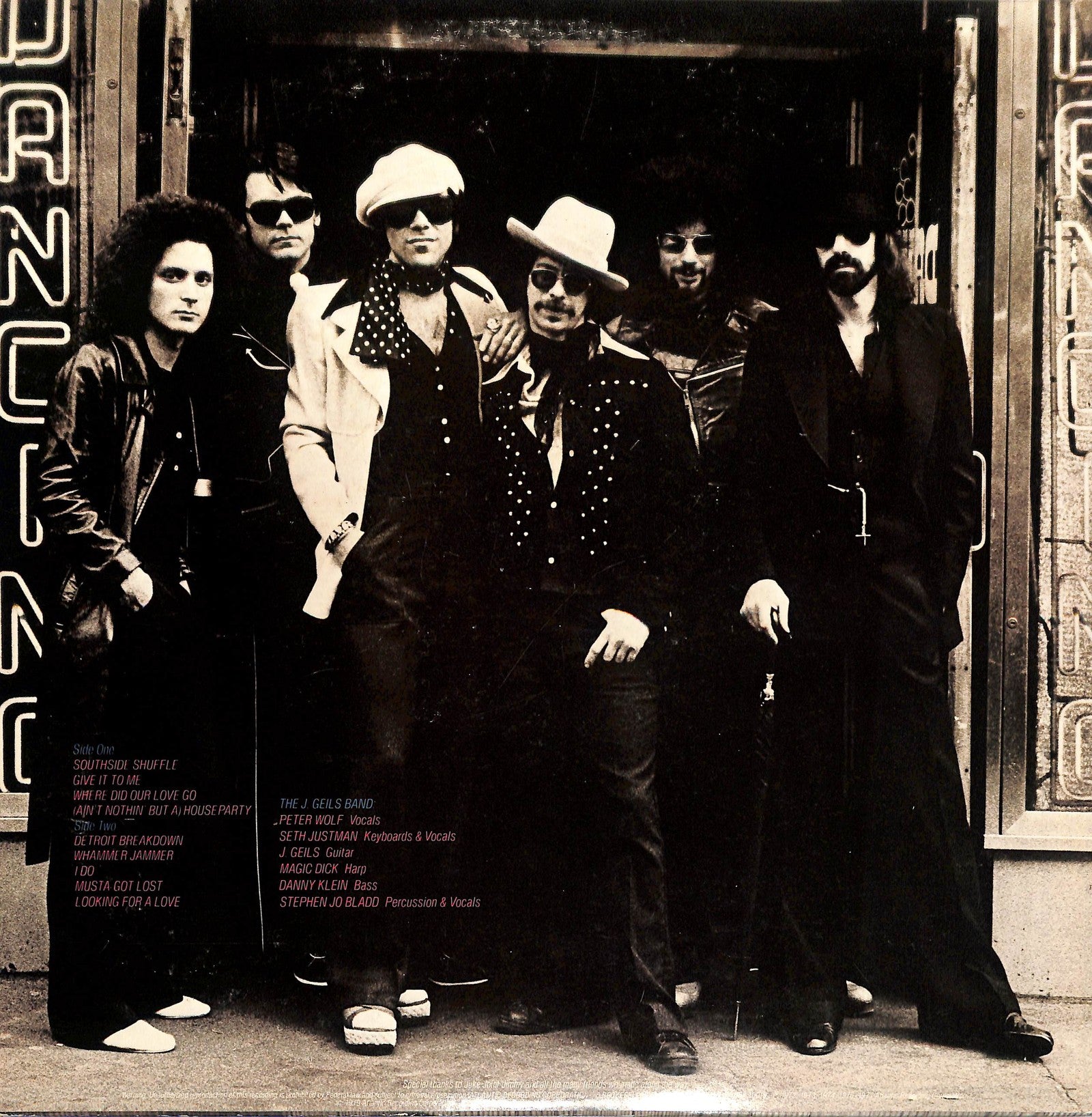 THE J. GEILS BAND - Best Of The J. Geils Band