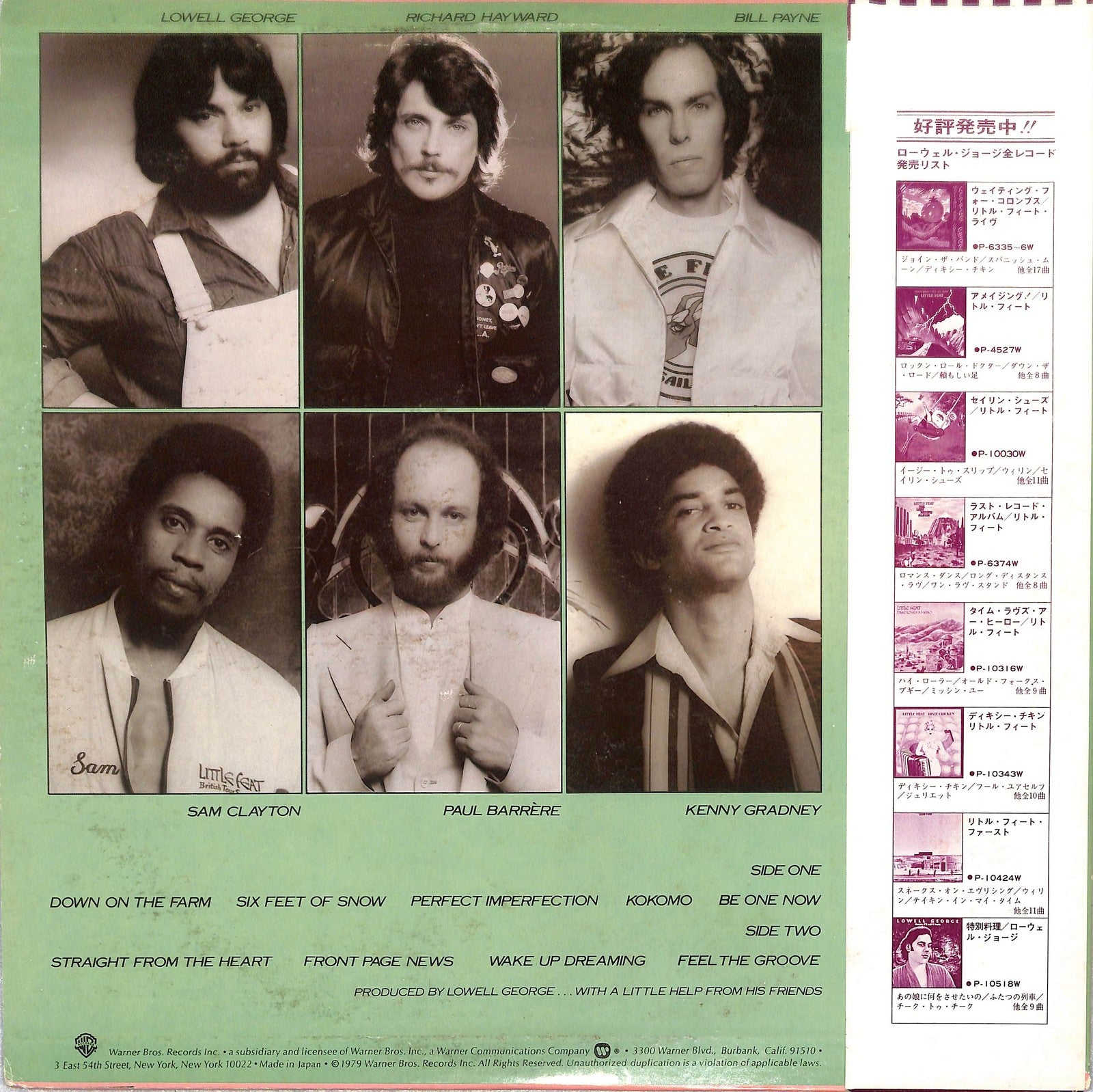 LITTLE FEAT - Down On The Farm