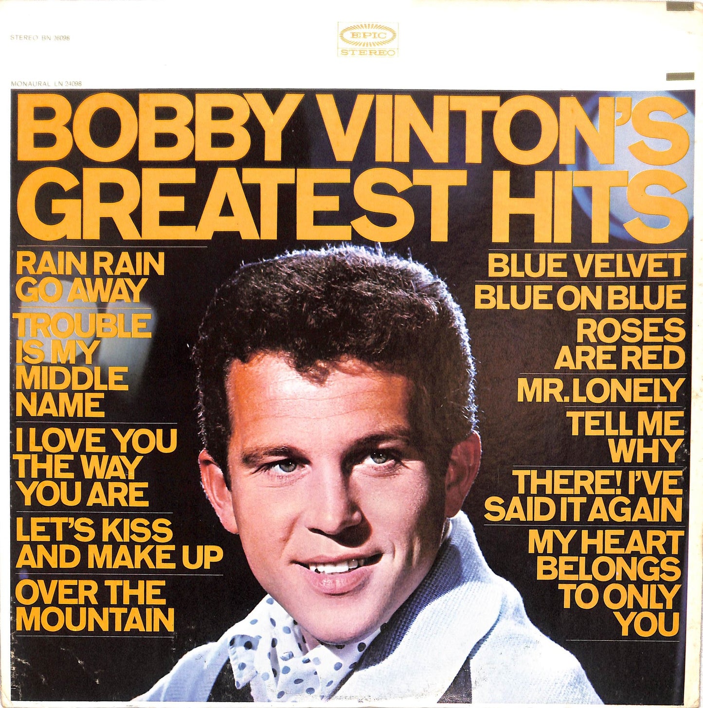 BOBBY VINTON - Bobby Vinton's Greatest Hits