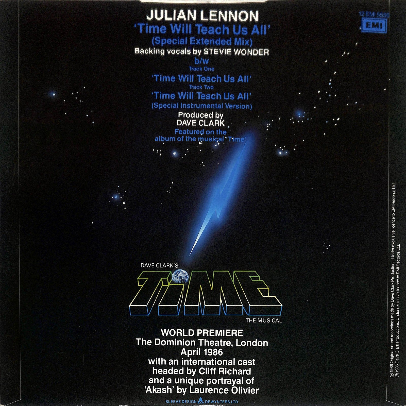 JULIAN LENNON - Time Will Teach Us All
