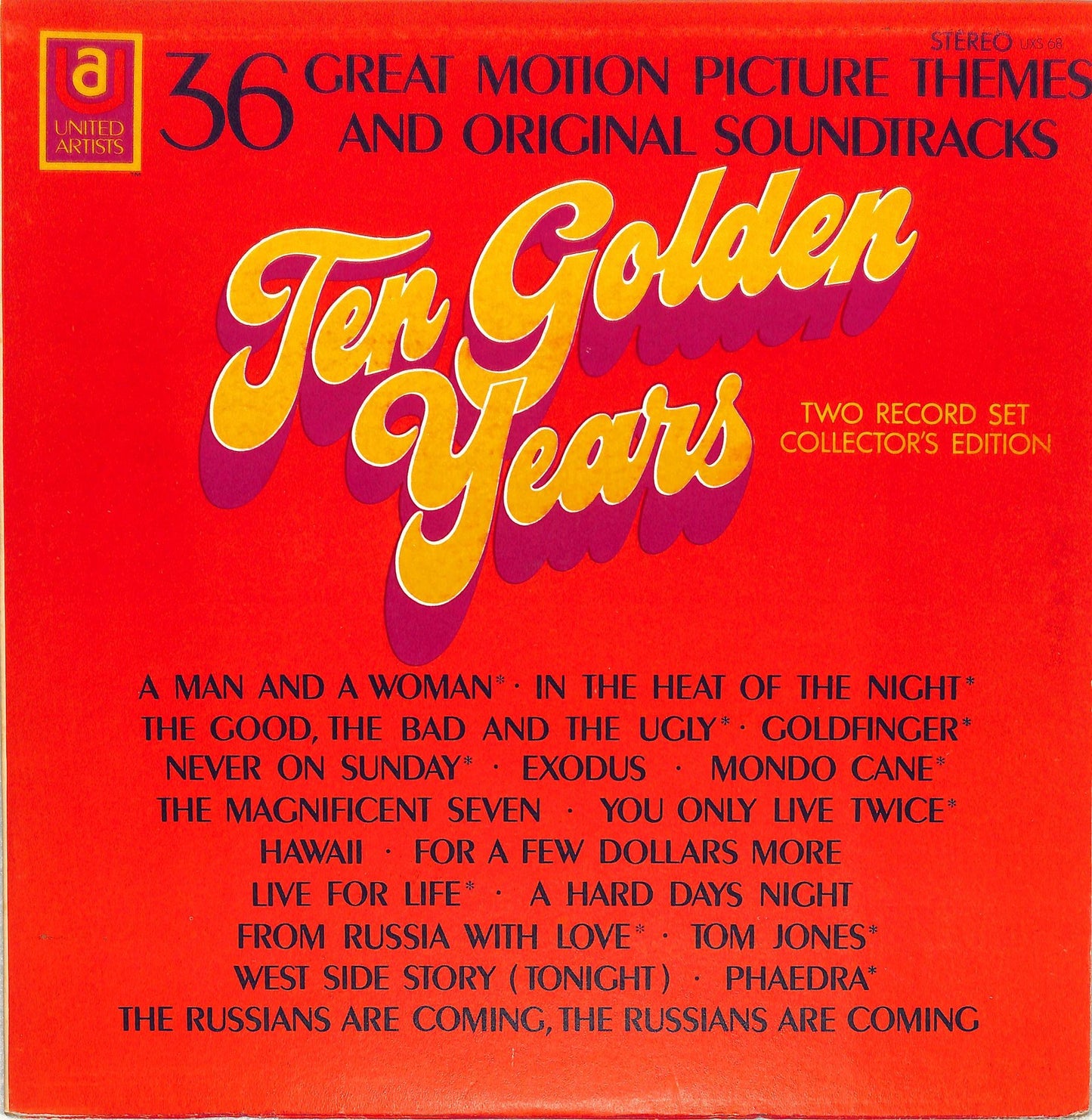 VA - Ten Golden Years / 36 Great Motion Picture Themes And Original Soundtracks