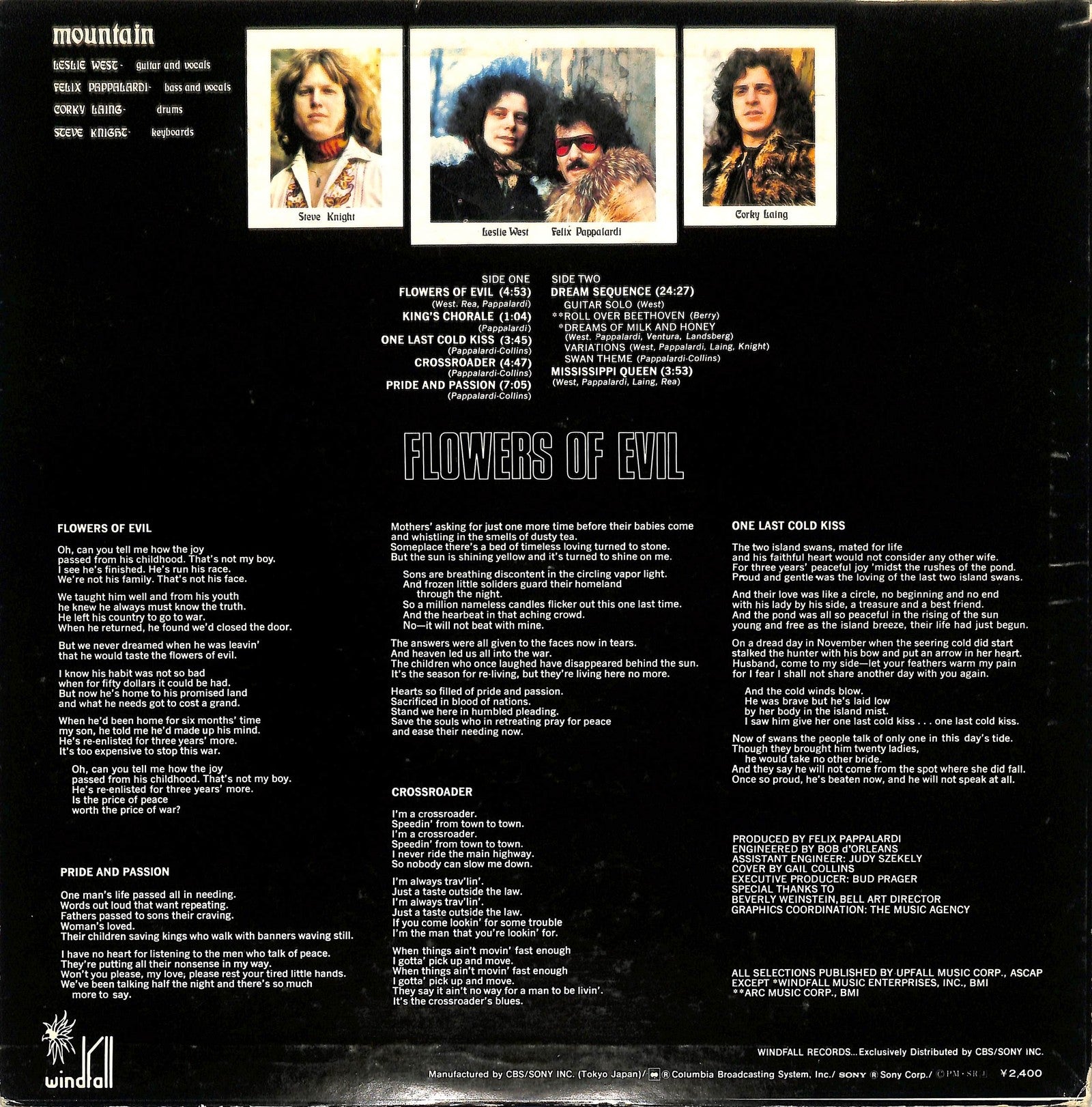 MOUNTAIN - Flowers Of Evil