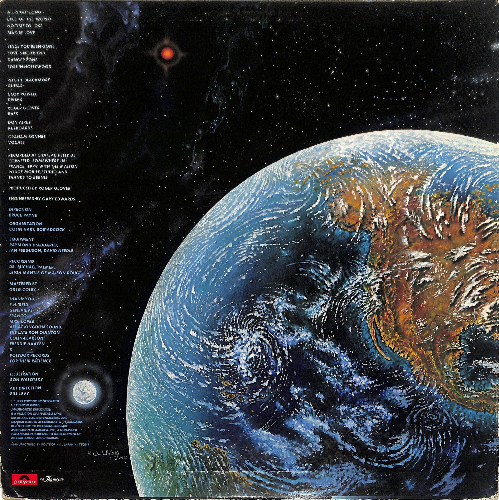 RAINBOW - Down To Earth