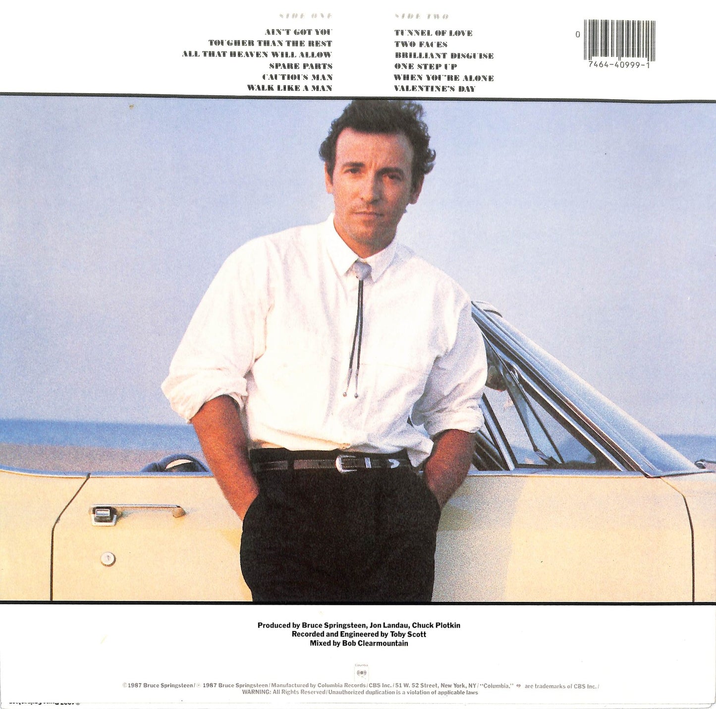 BRUCE SPRINGSTEEN - Tunnel Of Love