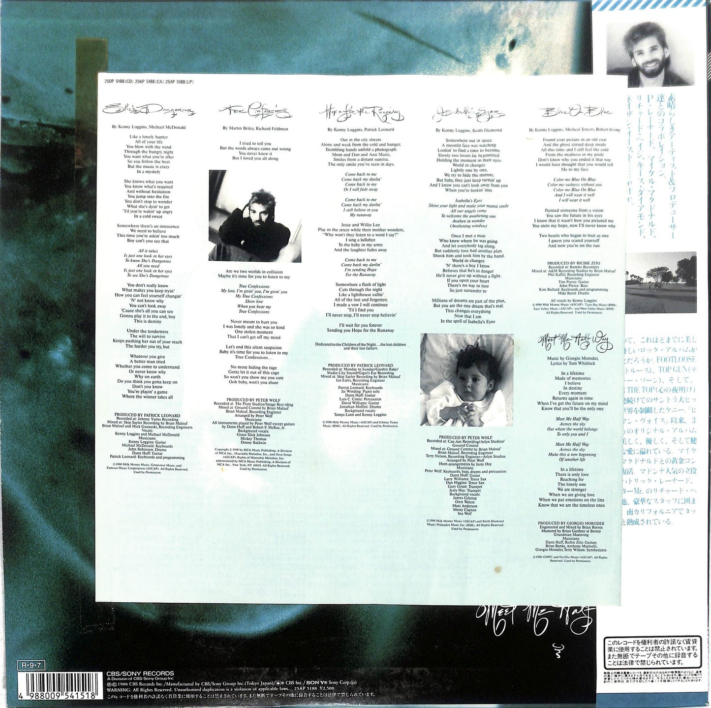 KENNY LOGGINS - Back To Avalon