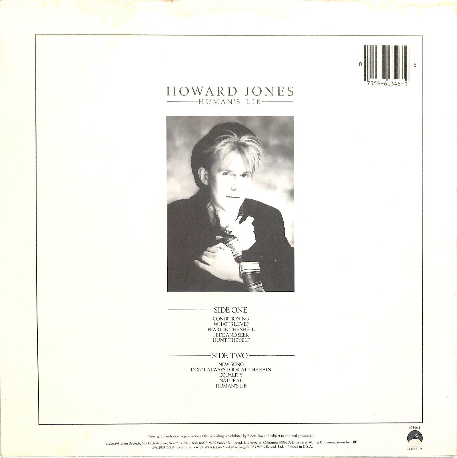 HOWARD JONES - Human's Lib