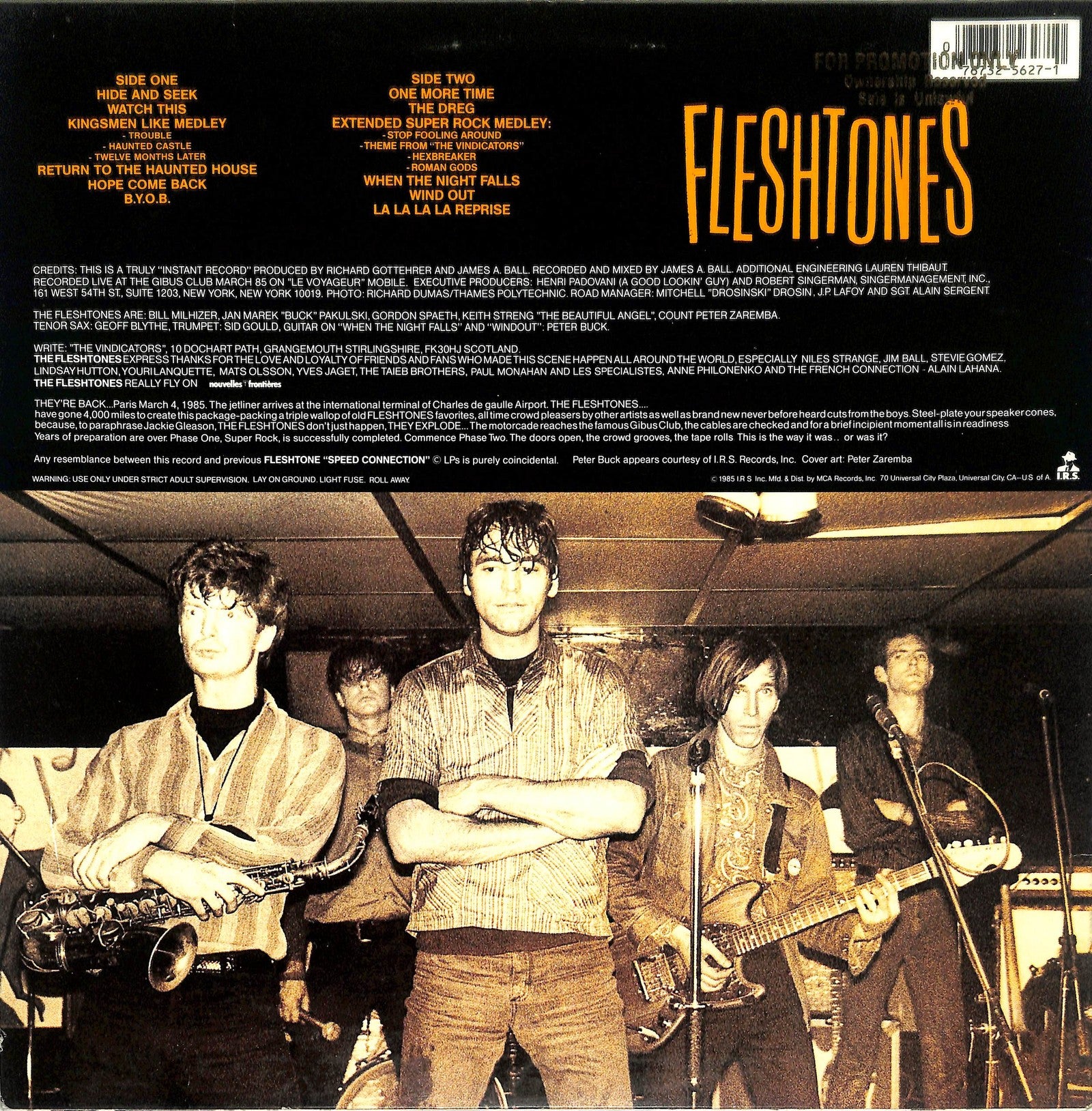 FLESHSTONES - Speed Connection II - The Final Chapter (Live In Paris 85)
