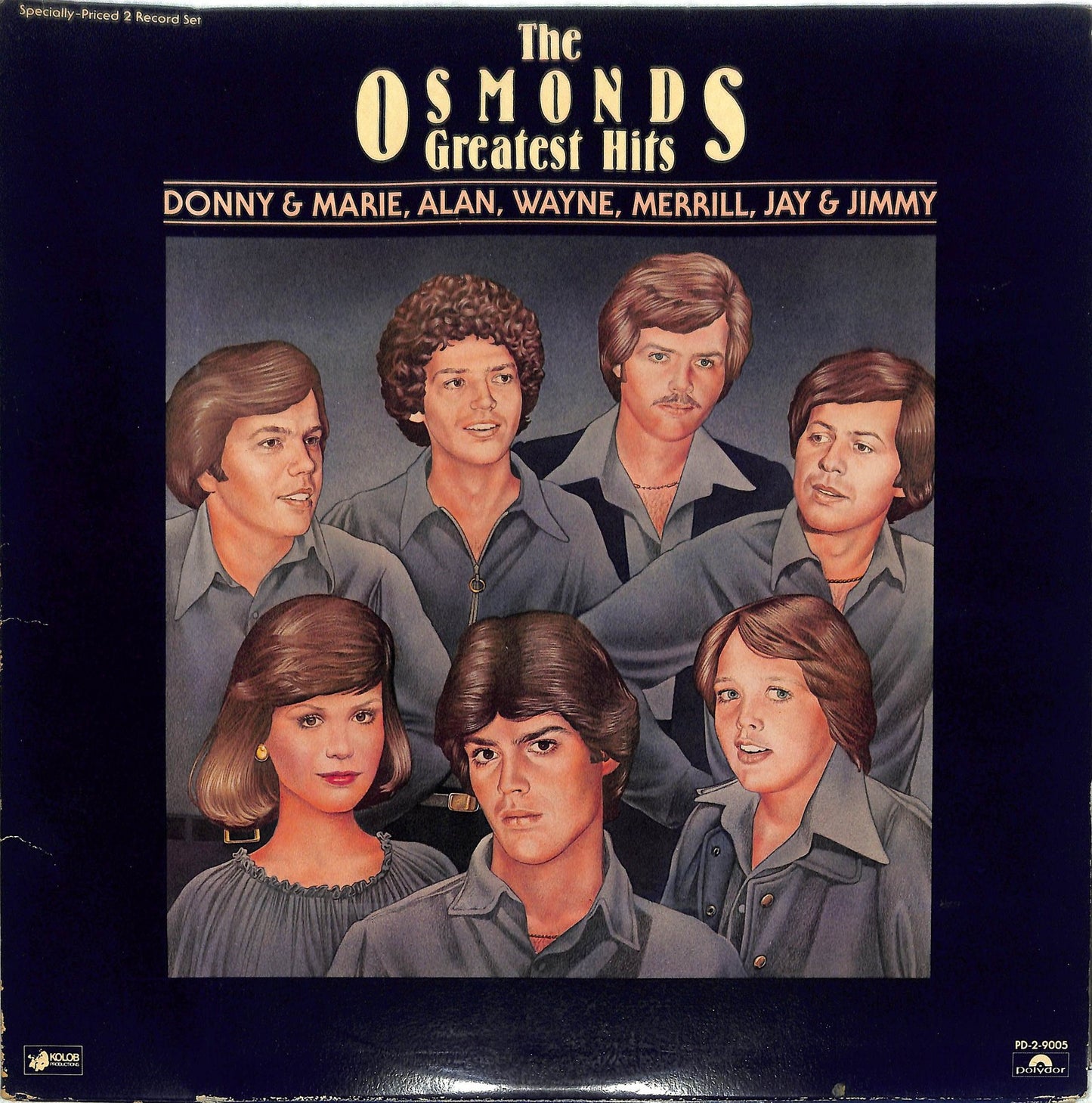 THE OSMONDS - The Osmonds Greatest Hits