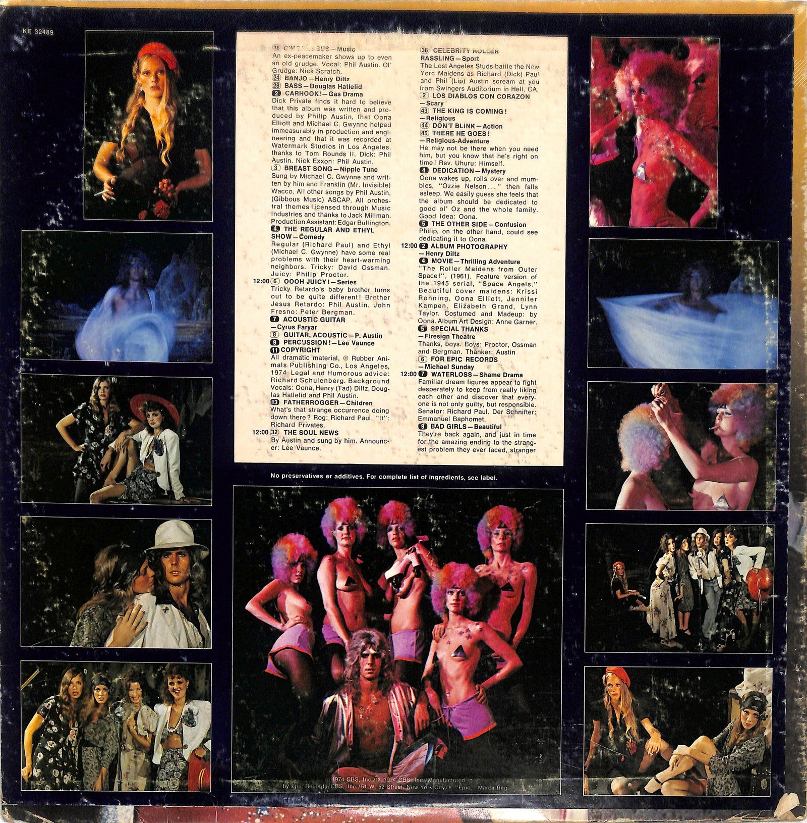 PHIL AUSTIN - Roller Maidens From Outer Space