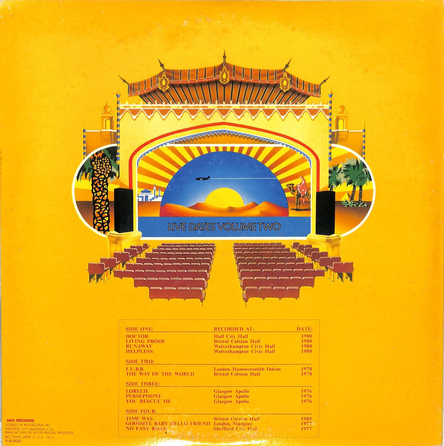 WISHBONE ASH - Live Dates Volume Two