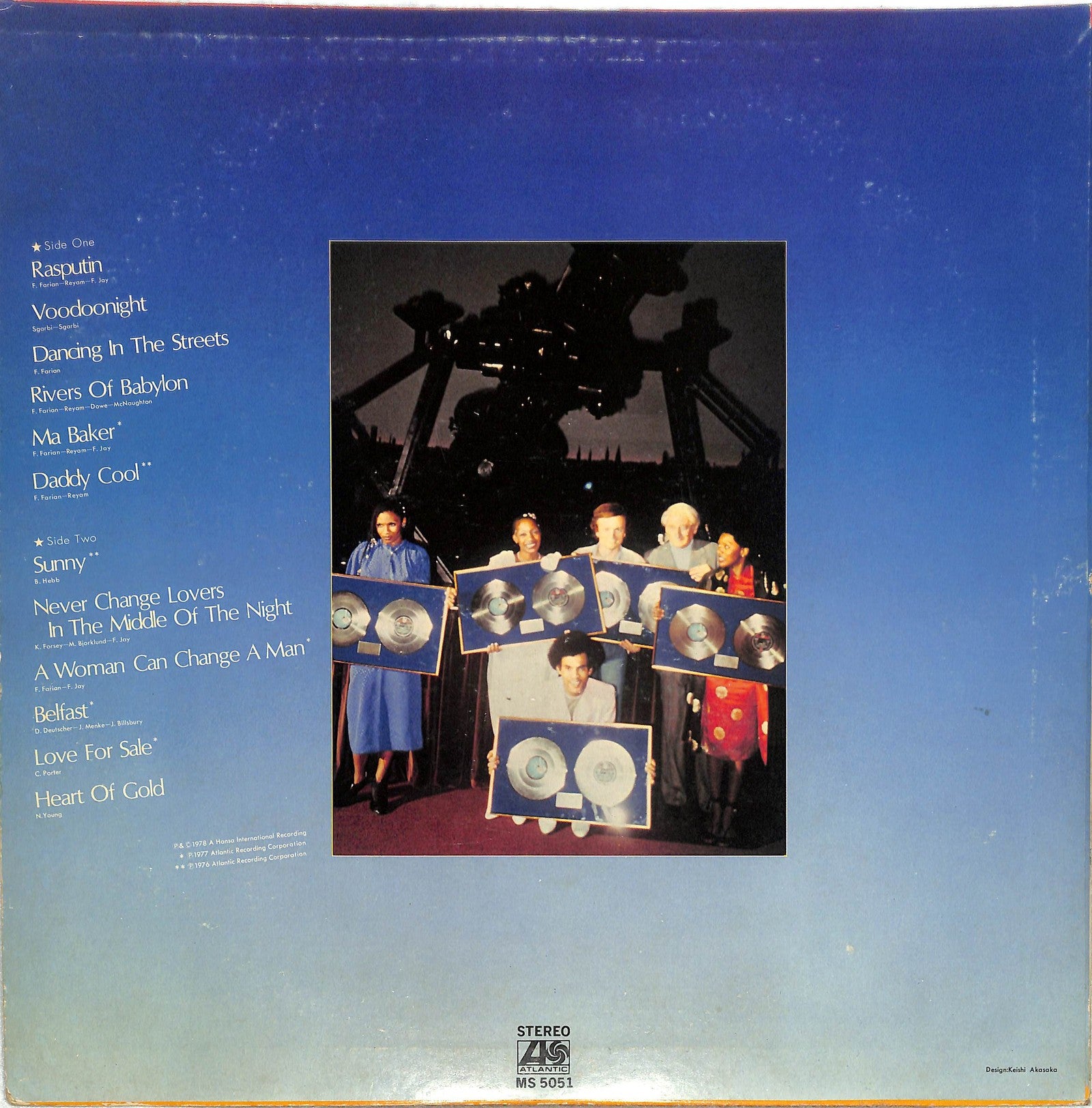 BONEY M. - Best - Rasputin, Voodoonight, Dancing In The Streets (Super Special Album)