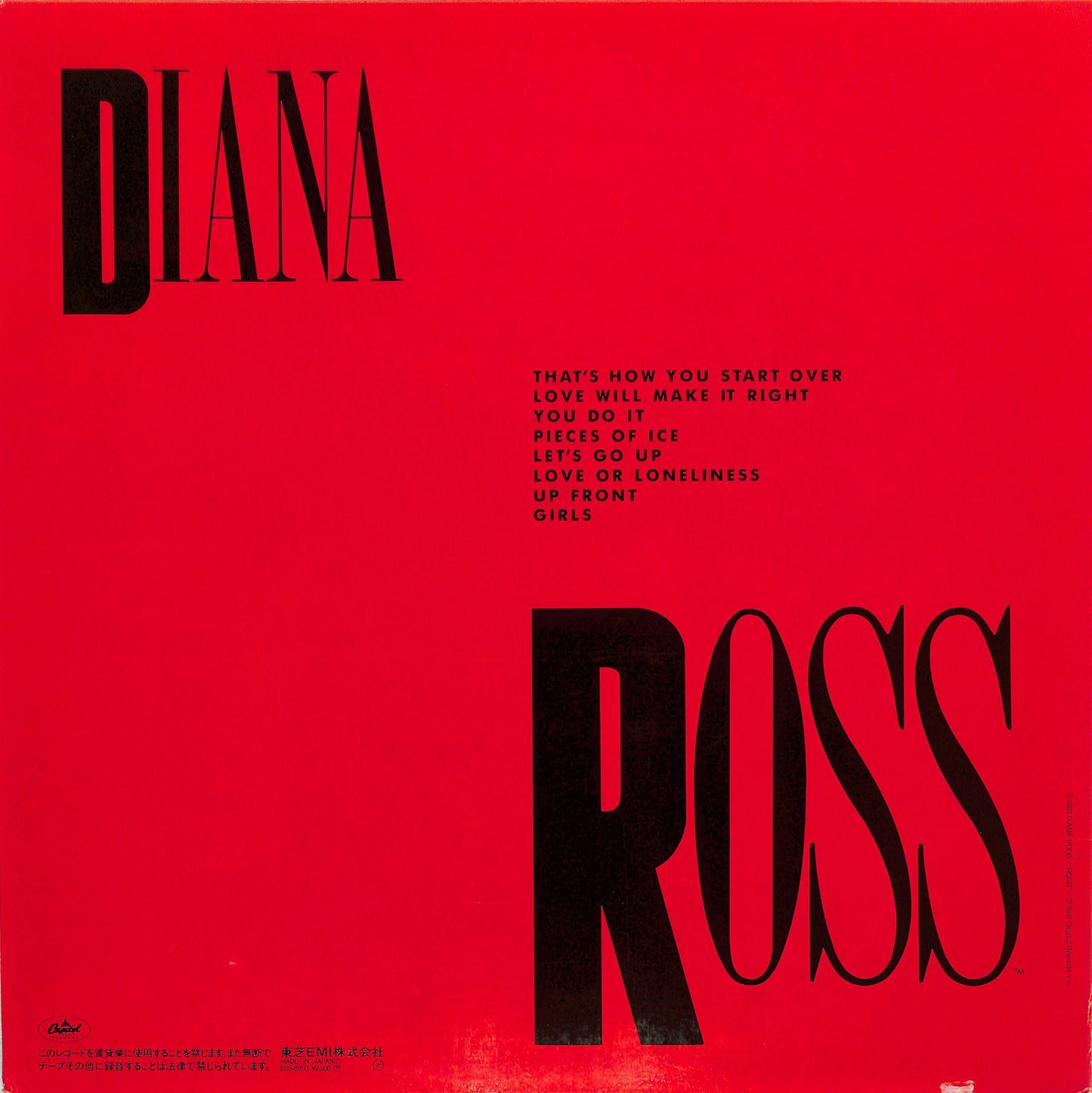 DIANA ROSS - Ross