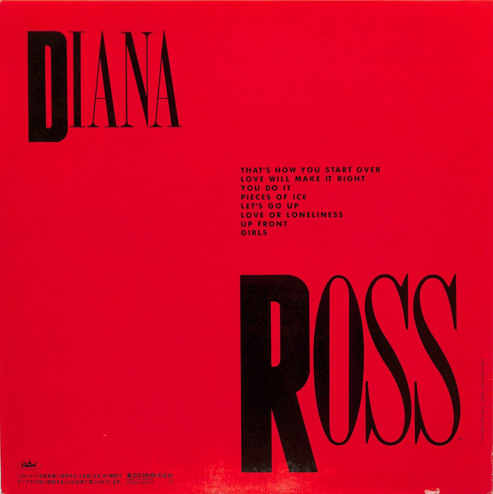DIANA ROSS - Ross