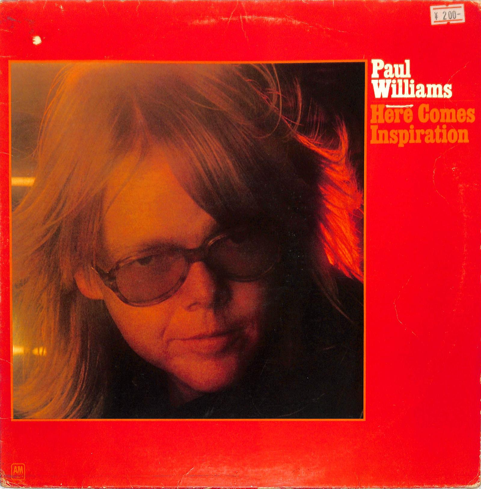 PAUL WILLIAMS - Here Comes Inspiration