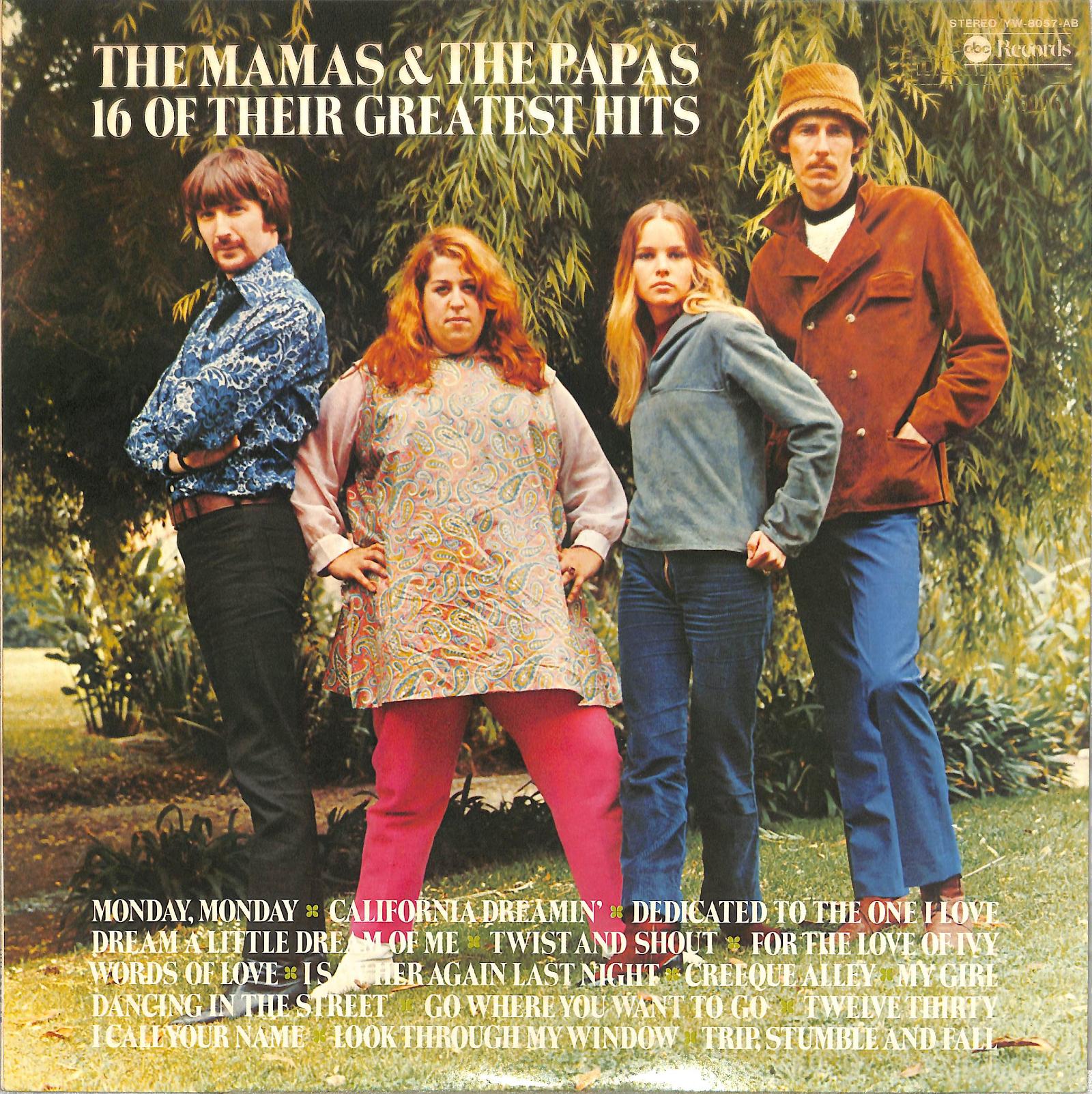 THE MAMAS & THE PAPAS - 16 Of Their Greatest Hits