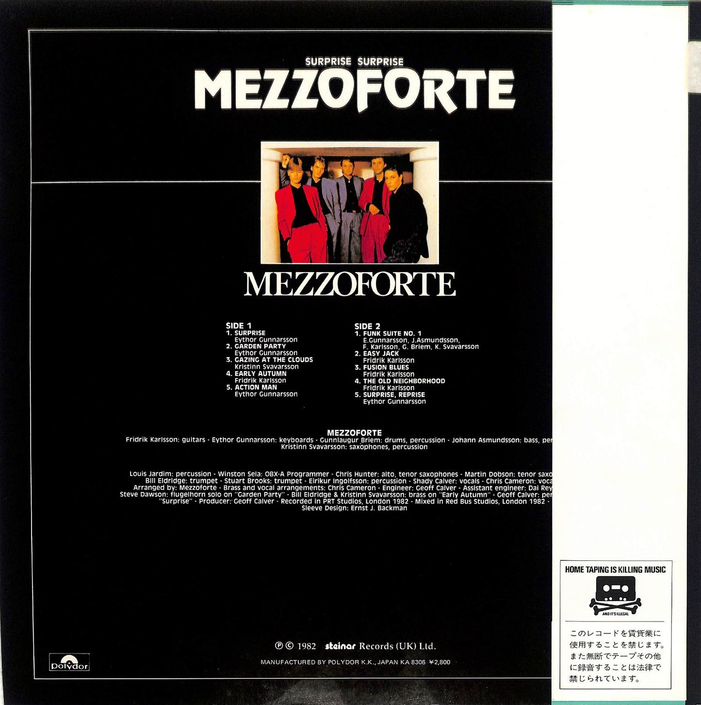 MEZZOFORTE - Surprise Surprise