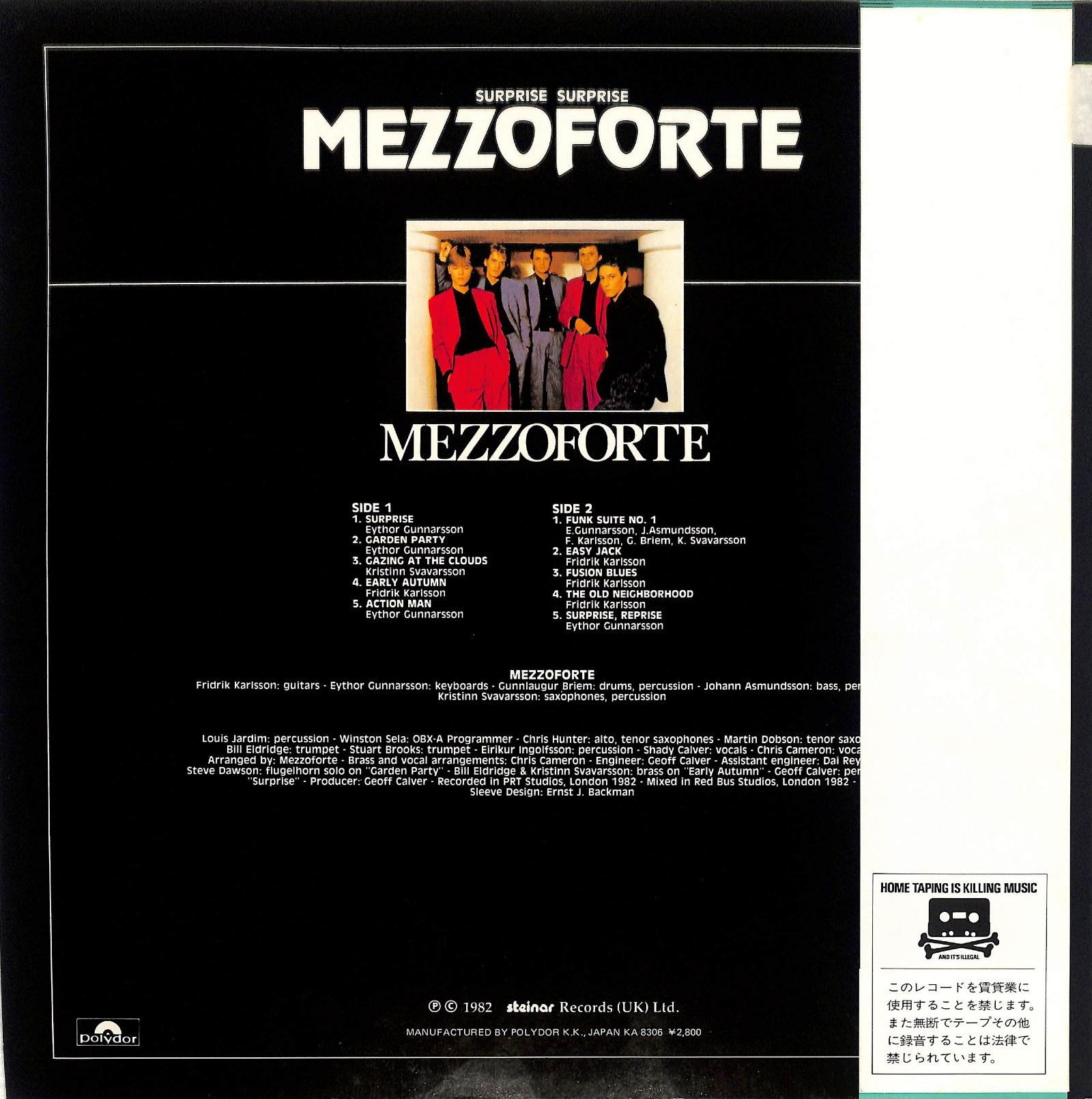 MEZZOFORTE - Surprise Surprise