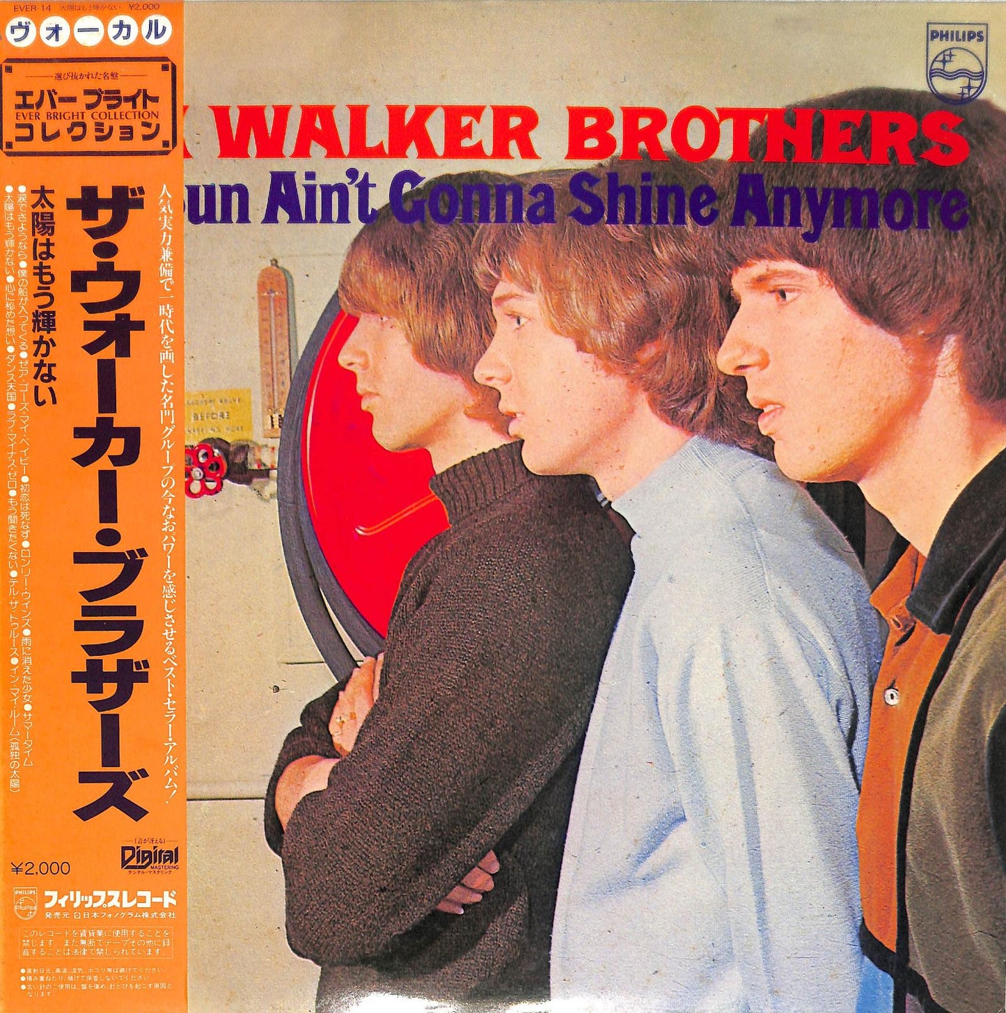 THE WALKER BROTHERS - The Sun Ain't Gonna Shine Anymore