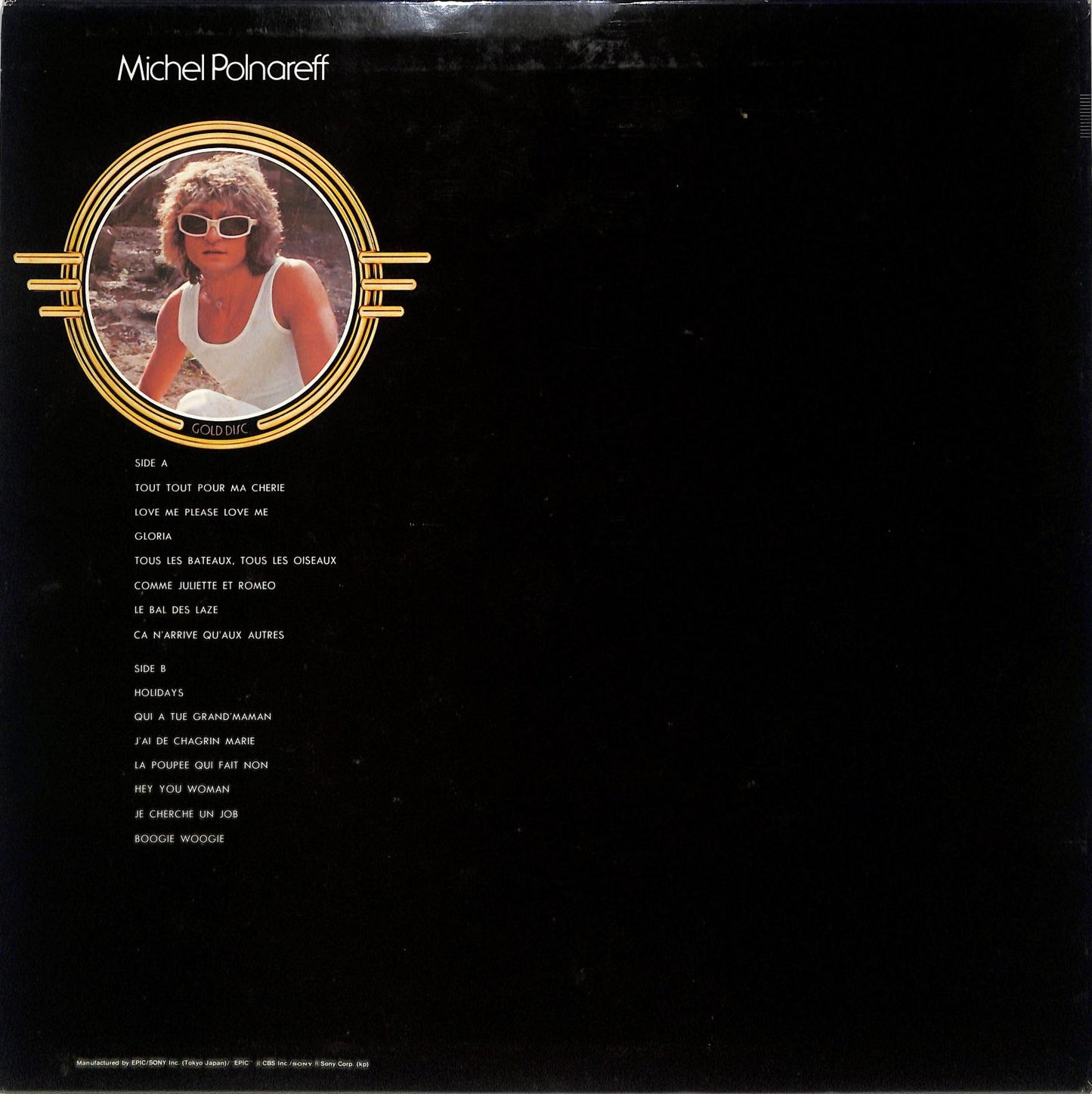 MICHEL POLNAREFF - Gold Disc