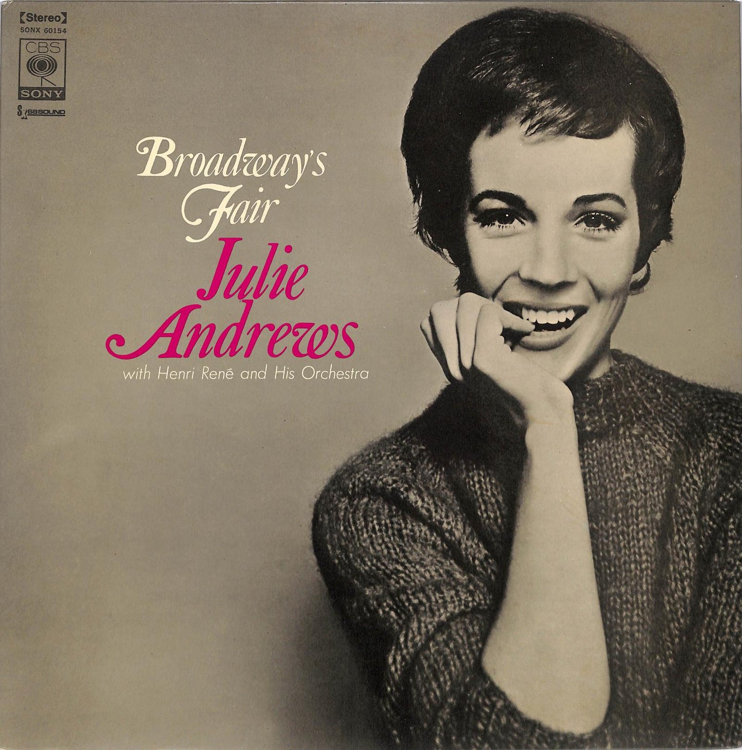 JULIE ANDREWS - Broadway's Fair Julie