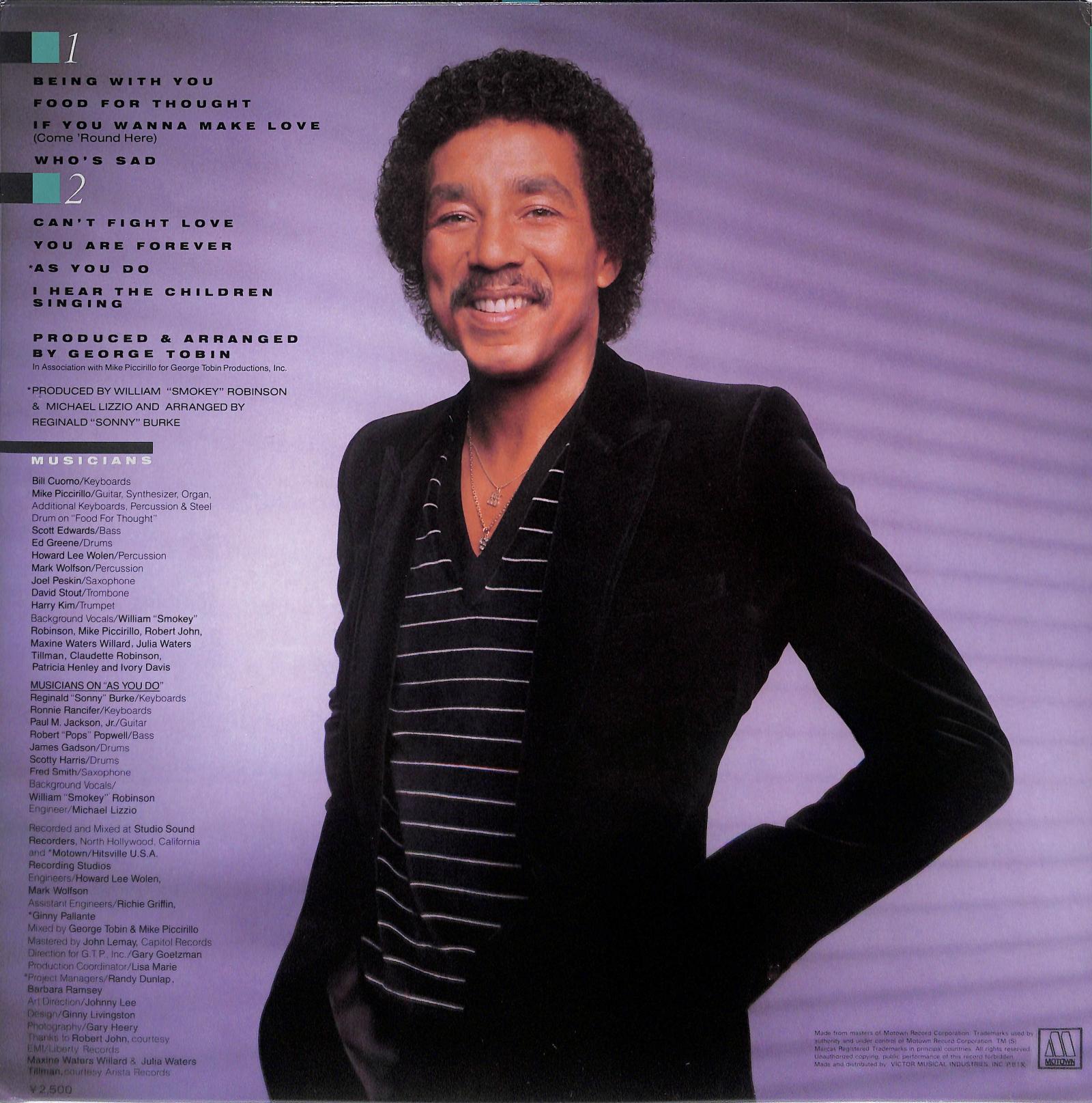 SMOKEY ROBINSON - Being With You