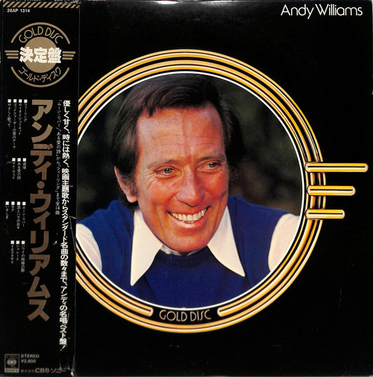 ANDY WILLIAMS - Gold Disc