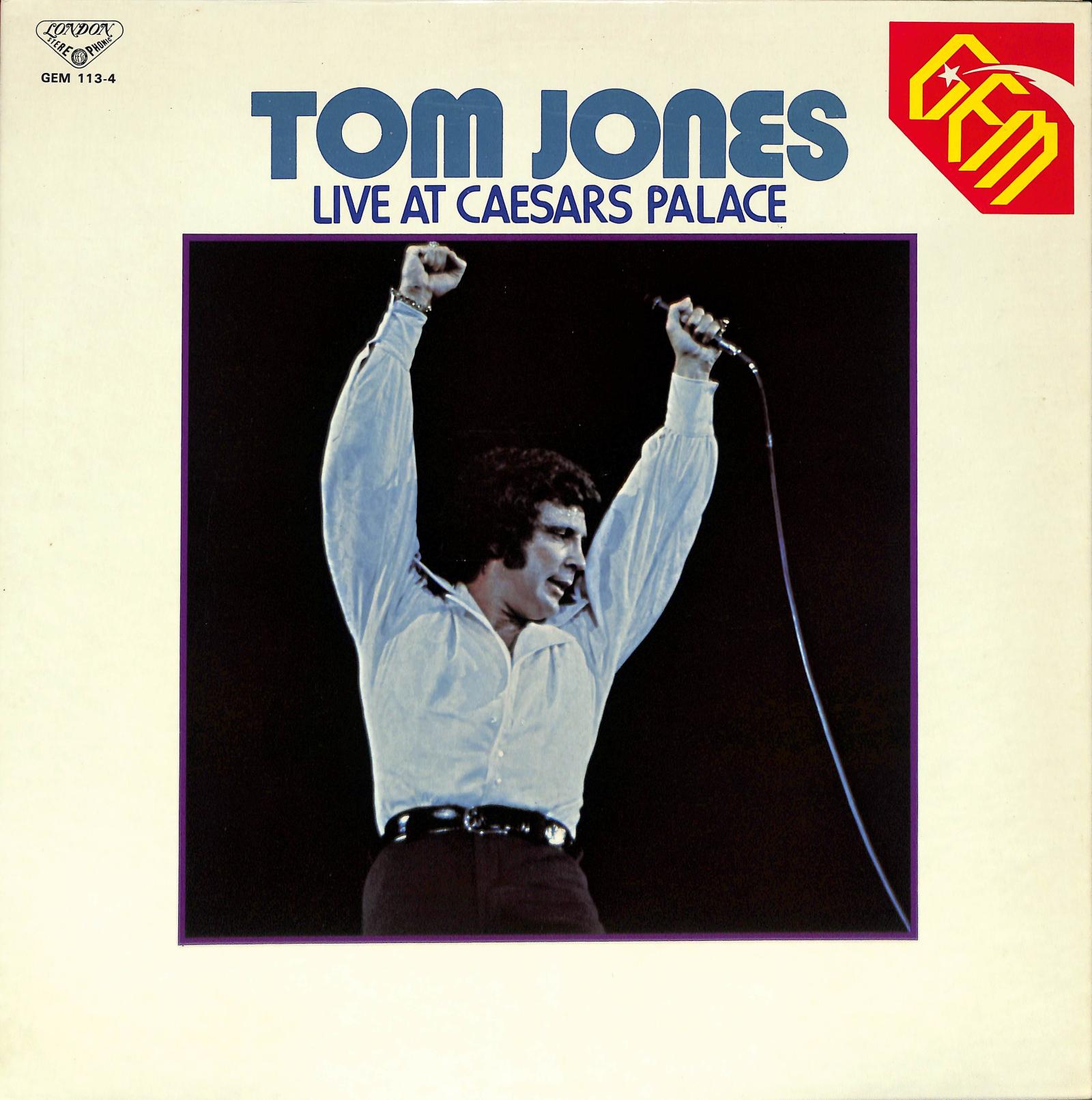 TOM JONES - Live At Caesars Palace