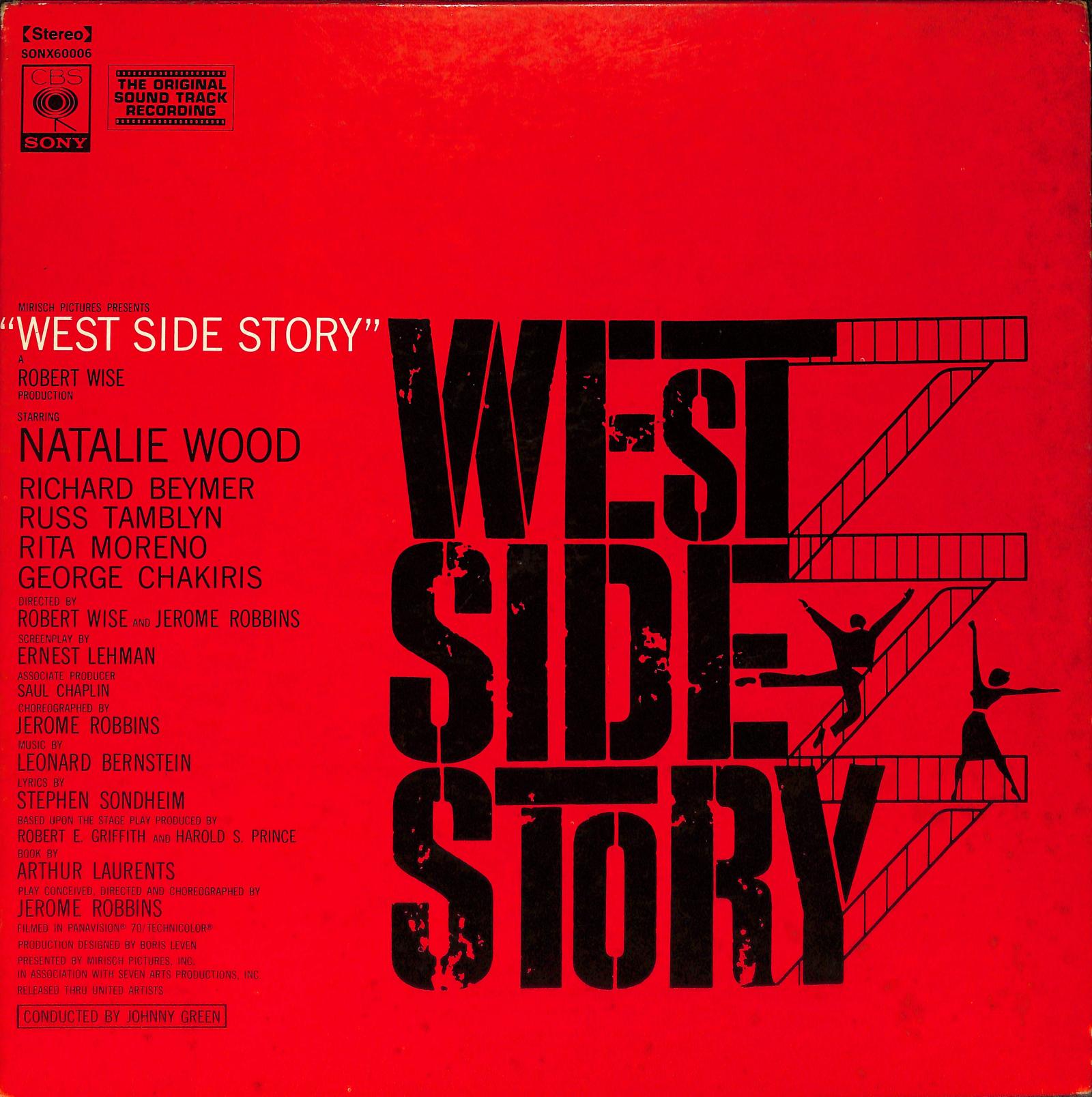 LEONARD BERNSTEIN - West Side Story (Original Sound Track Recording) cover