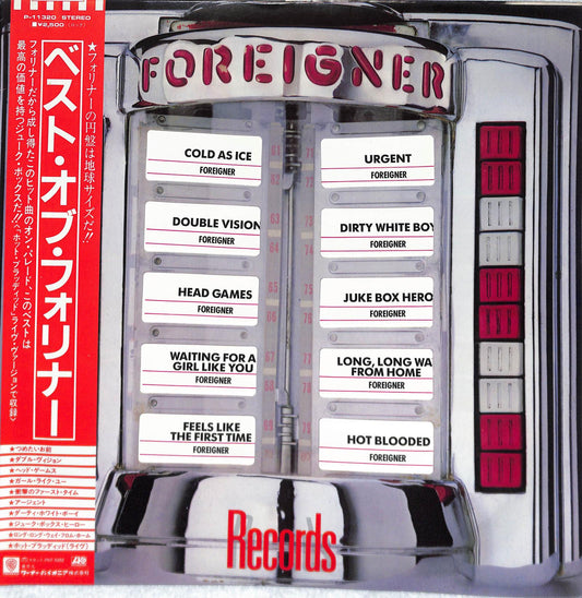 FOREIGNER - Records cover