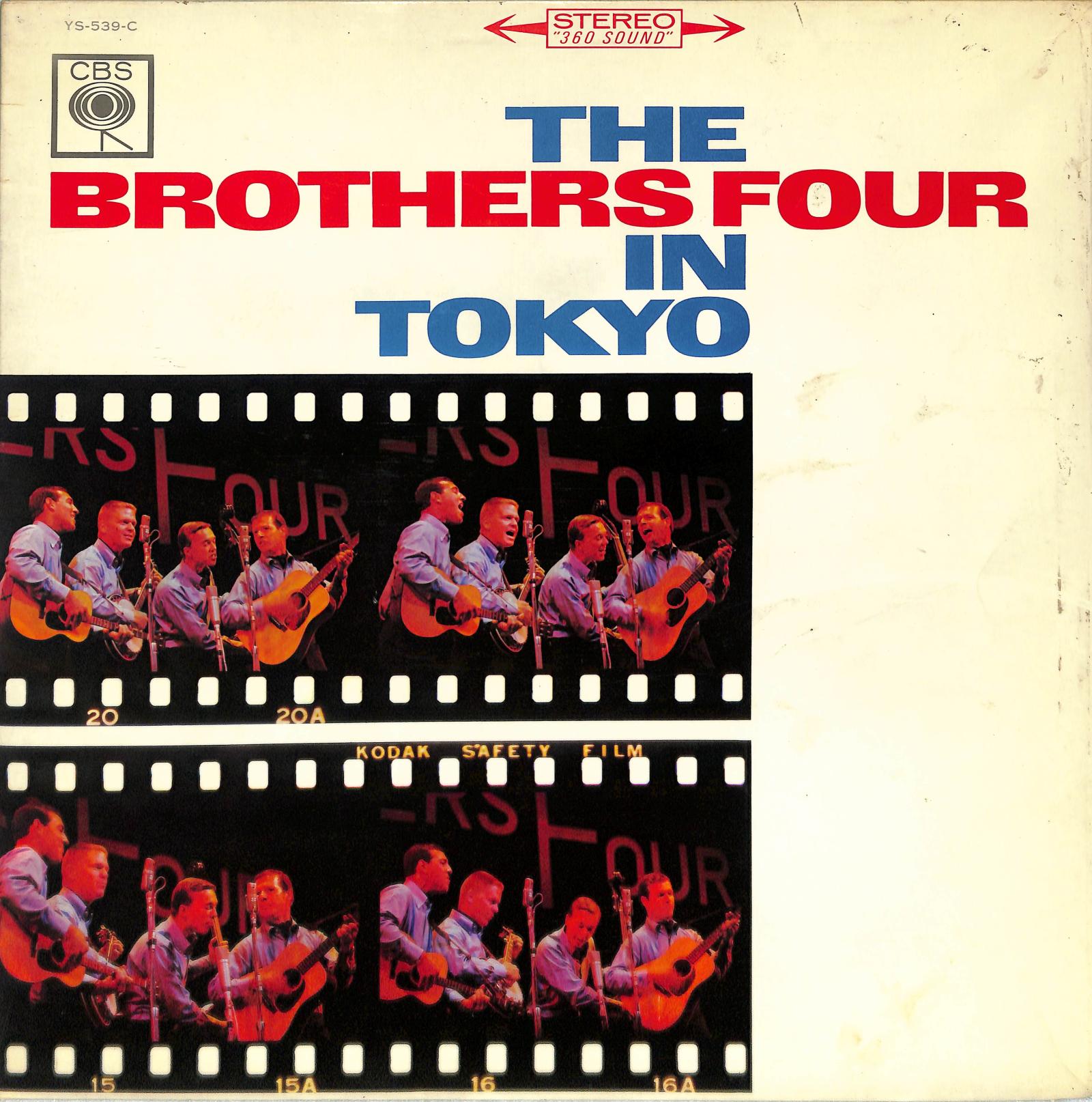 THE BROTHERS FOUR - The Brothers Four In Tokyo cover