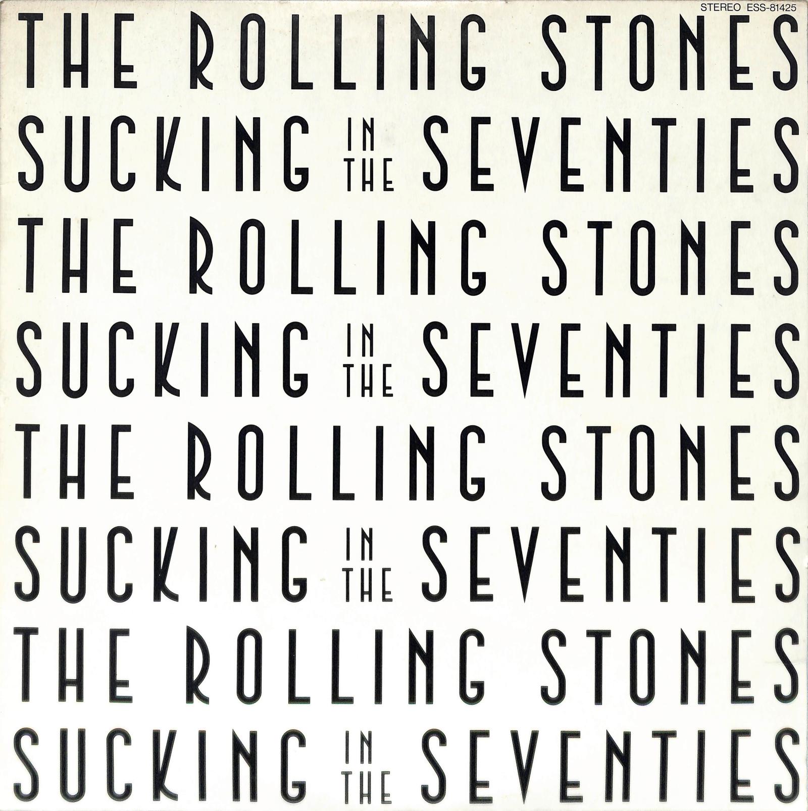 THE ROLLING STONES - Sucking In The Seventies cover