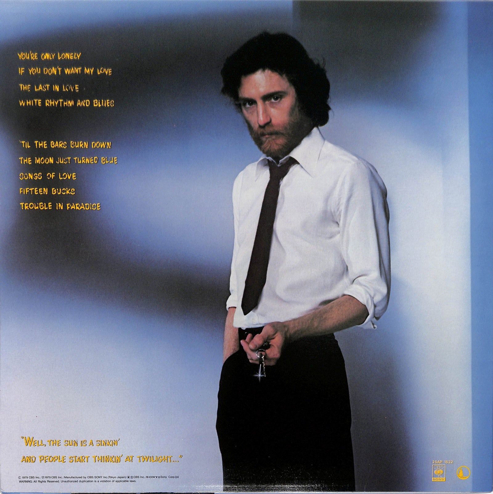 You're Only Lonely - J.D. Souther, Album
