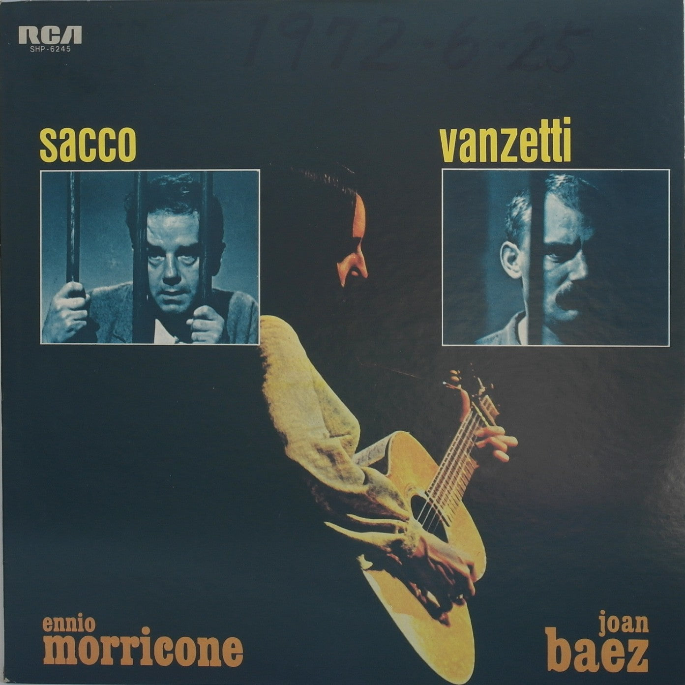 ENNIO MORRICONE / JOAN BAEZ - Sacco E Vanzetti (Colonna Sonora Originale Del Film)
