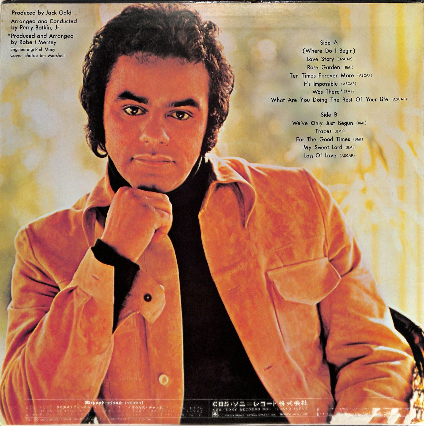 JOHNNY MATHIS - Love Story