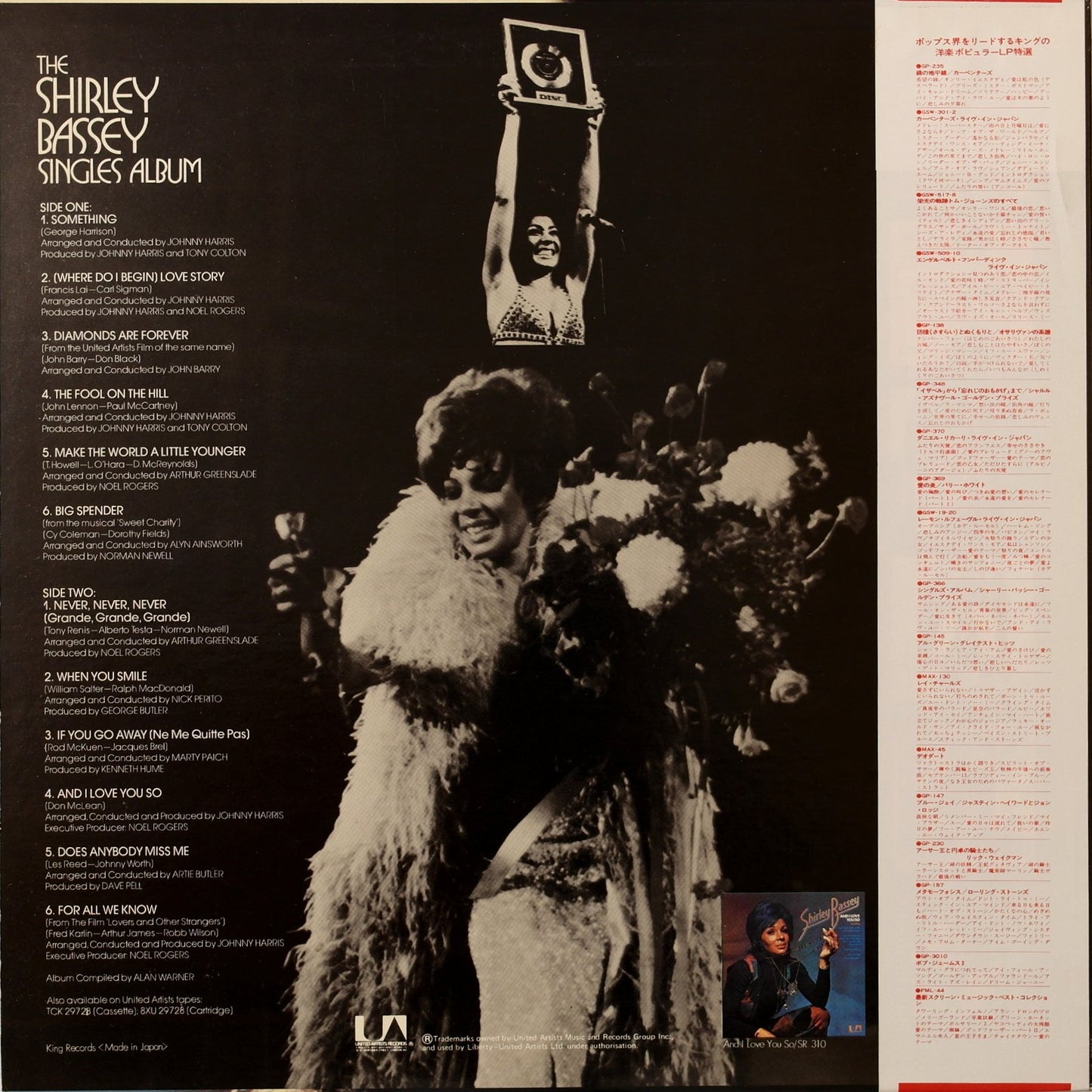 SHIRLEY BASSEY - The Shirley Bassey Singles Album