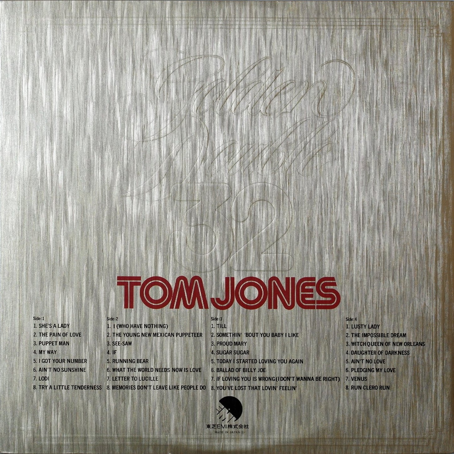 TOM JONES - Golden Double 32