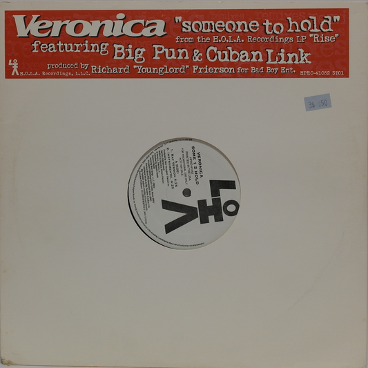 VERONICA - Someone To Hold (12'' Promo)